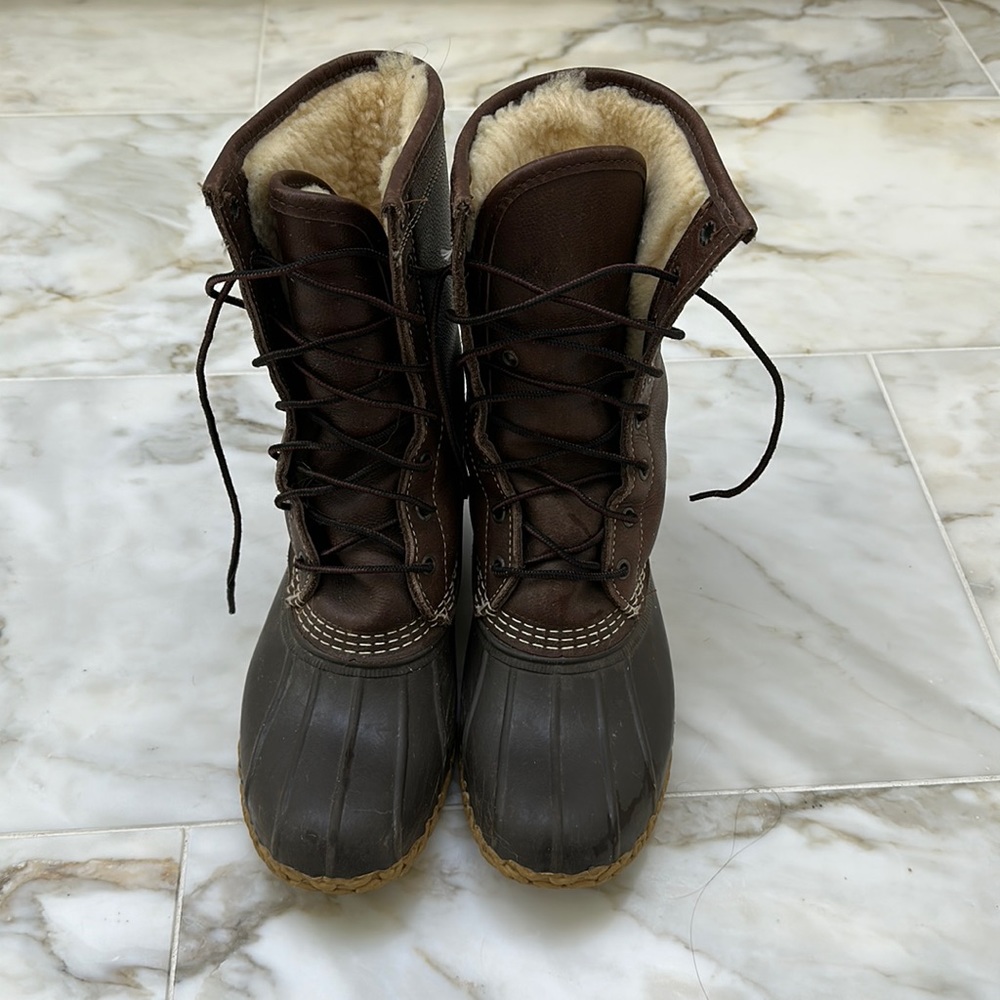 L.L. Bean Shearling Lined Bean Boots